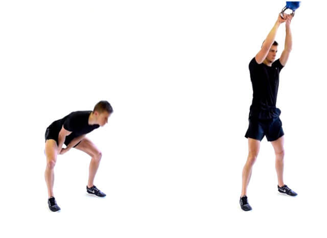 Упражнения с гирей, комплекс упражнений с гирями для мужчин и женщин с видео